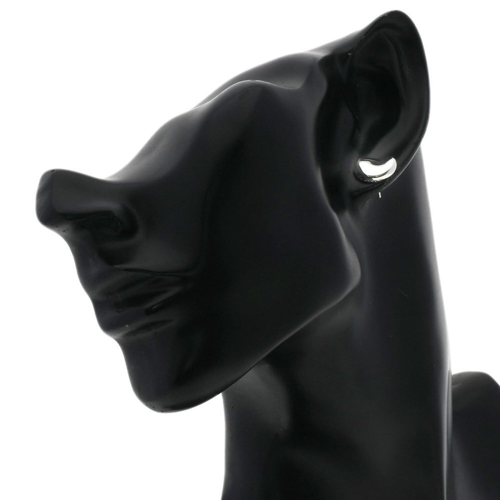 TIFFANY Authentic Silver Bean Earrings - Picture 5 of 8